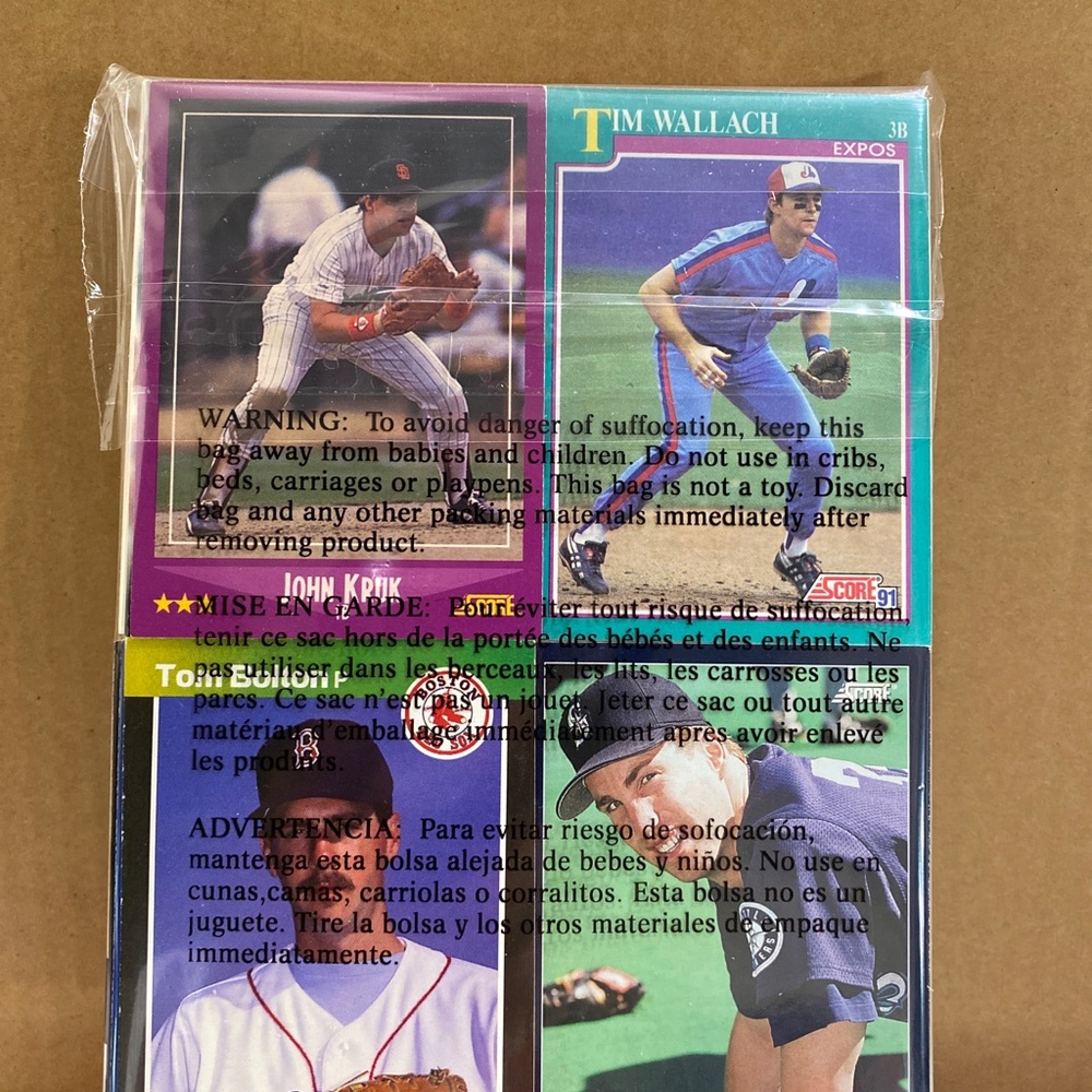 ~200 MLB Cards 1980s-2000s Collection Starters